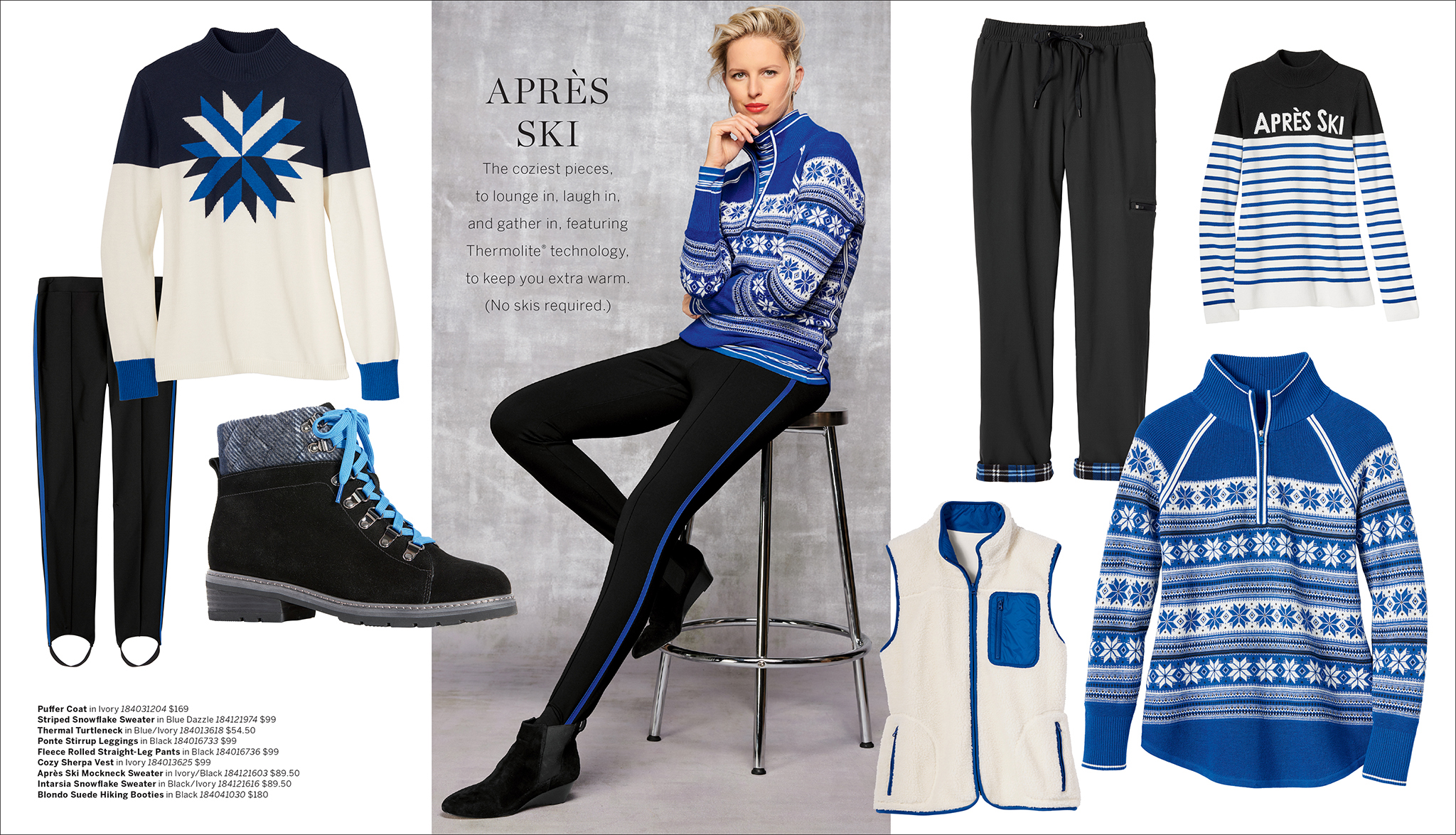 Après Ski - Talbots Lookbooks.