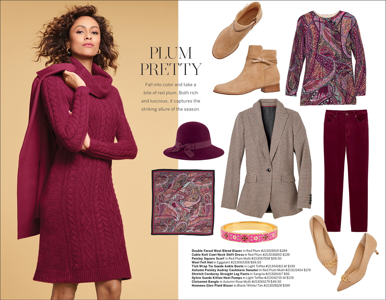 Plum Pretty – Talbots Lookbooks